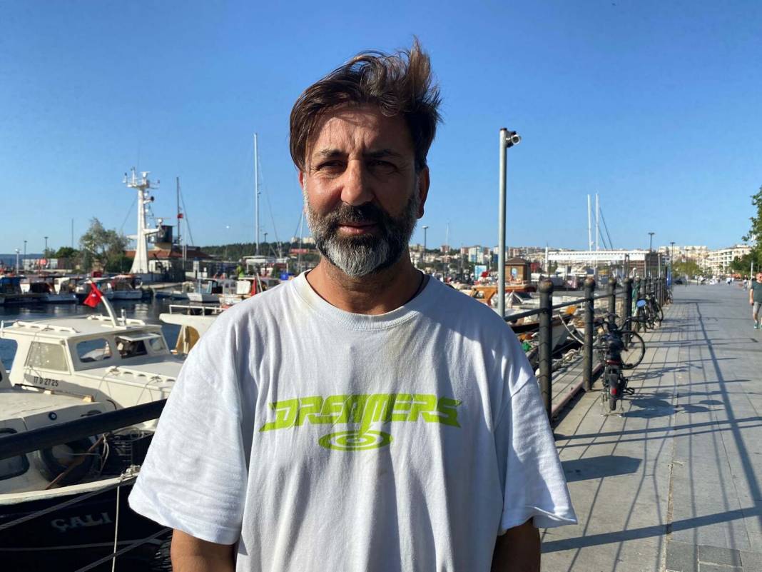 Dalışta, kuyruğu kesilip, halat bağlanmış vatozu görüntüledi 6